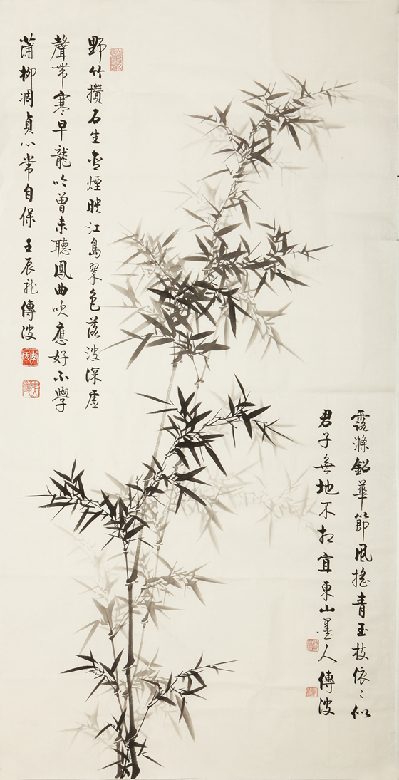 花中四君子之梅竹分水解析