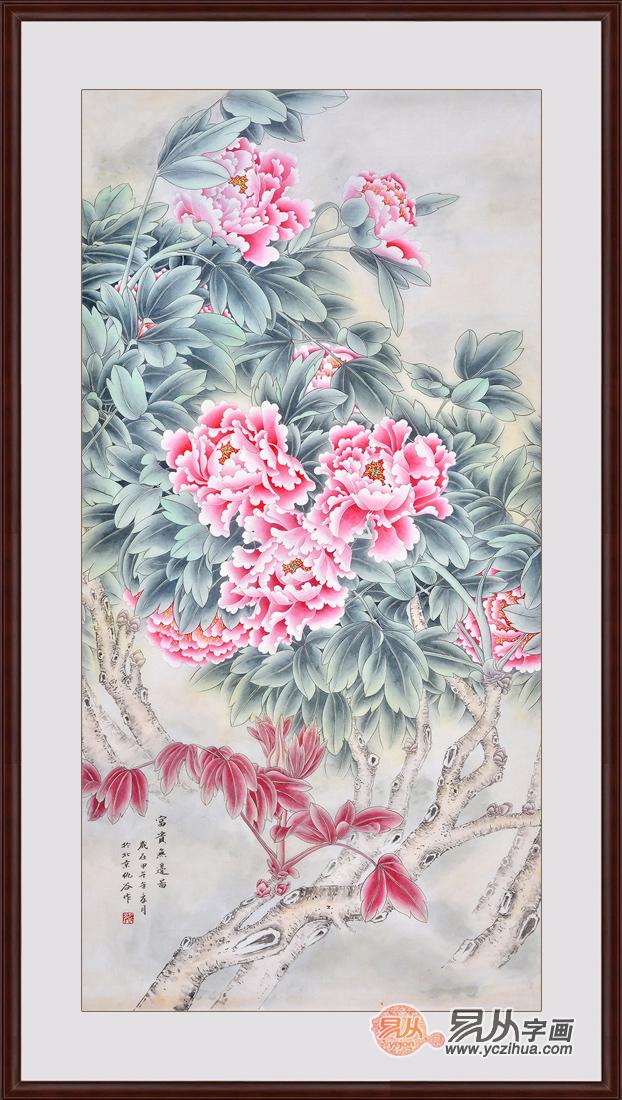 国画牡丹-国画市场的领跑者