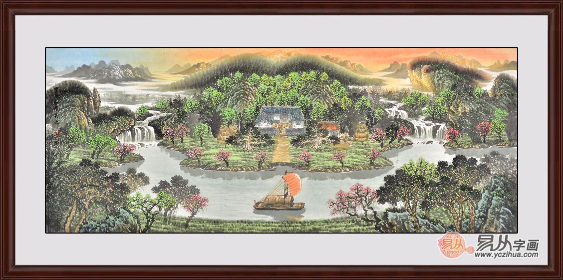做生意办公室字画