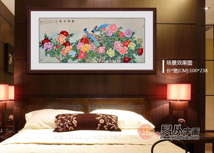 卧室装饰画选什么风水好