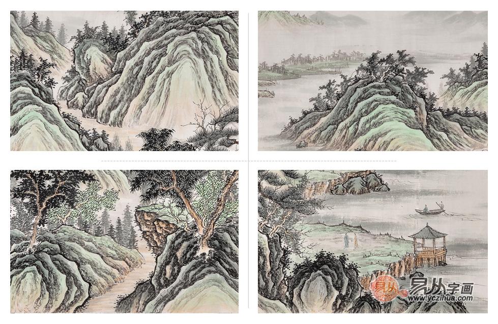 家庭装修选择现代简约客厅装饰画