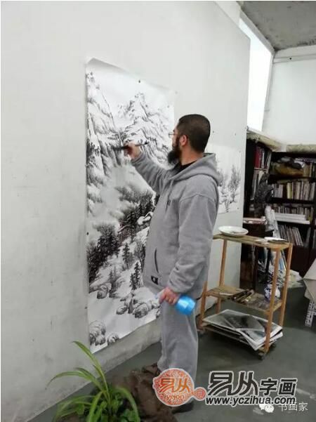 吴大恺的雪景山水画现在什么价格?值不值得收