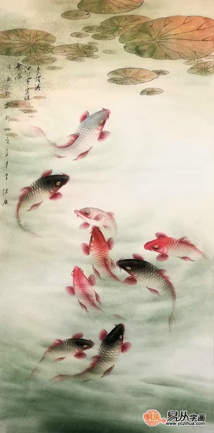 一进门看见什么画招财