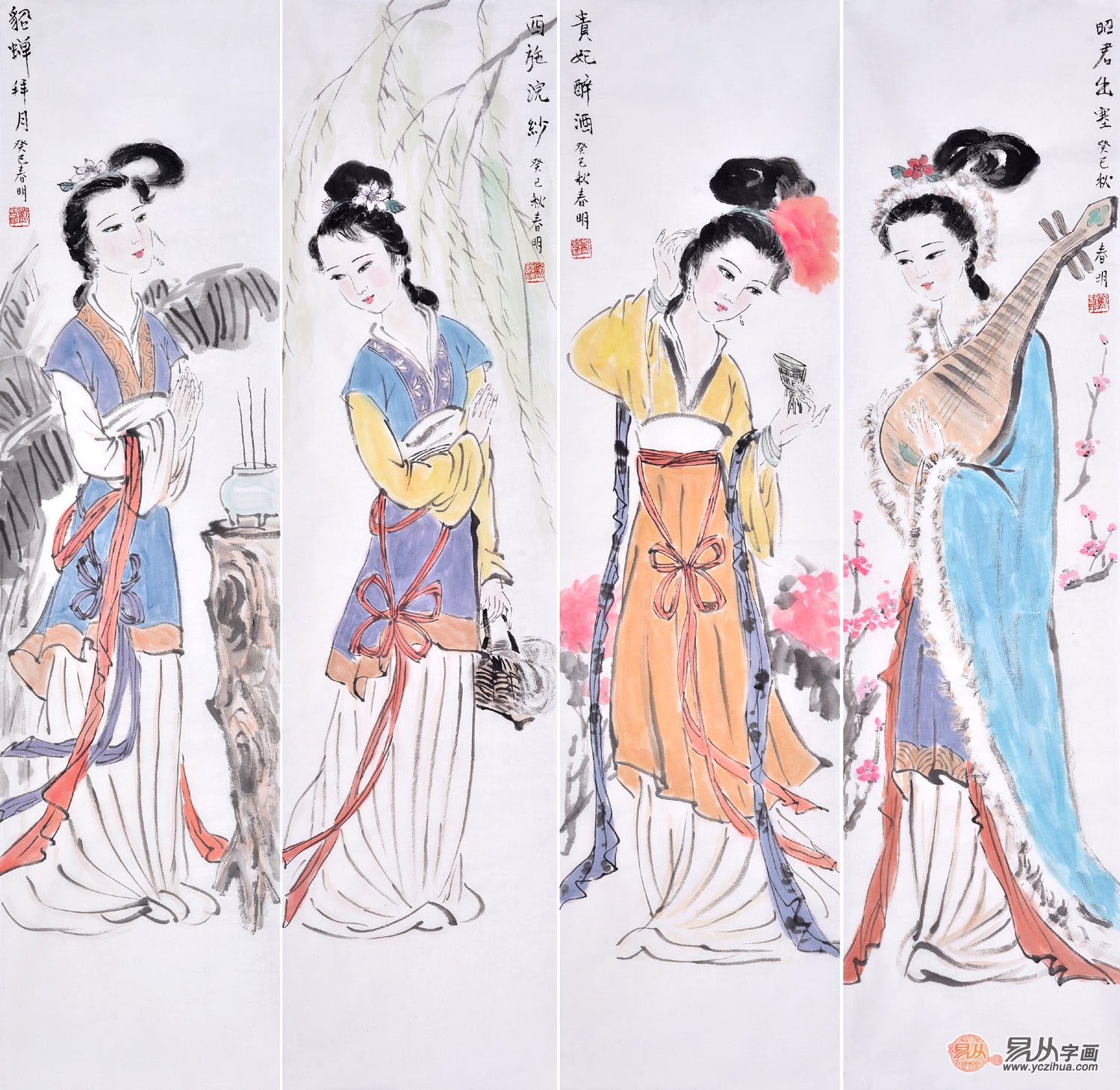 茶楼装饰什么画好