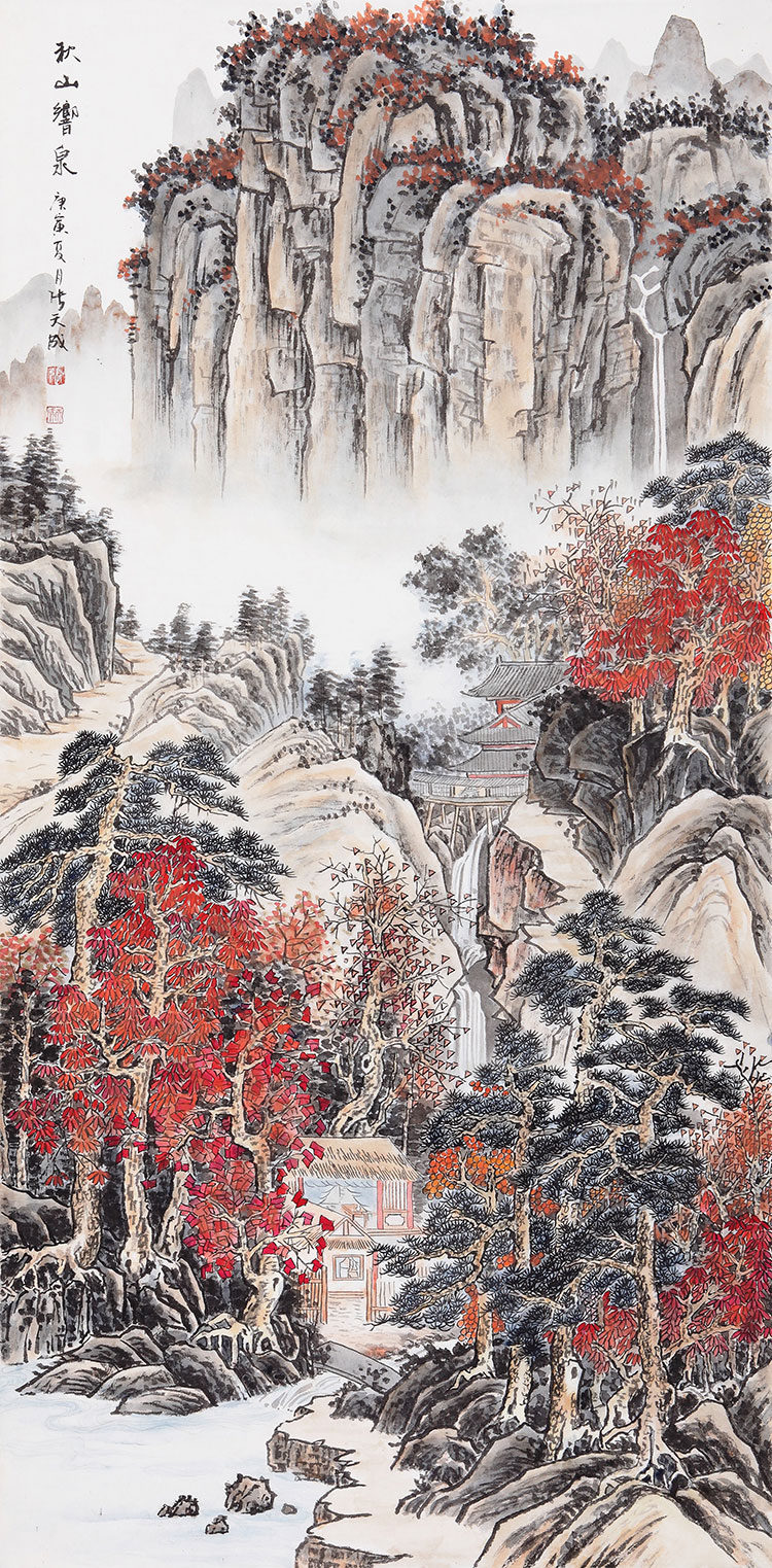 小户型装饰画 首选山水画