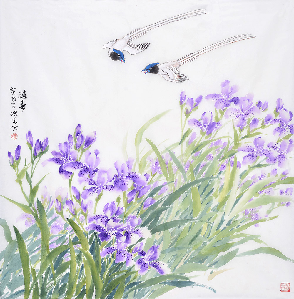 客厅宜挂什么装饰画，颂春