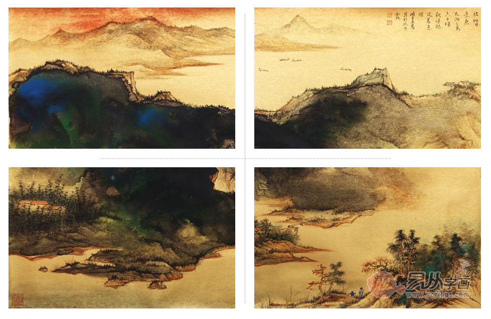 国画山水画名家魏金岭