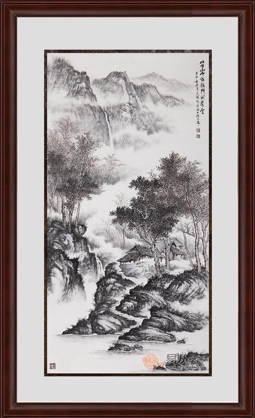 刘海粟山水画