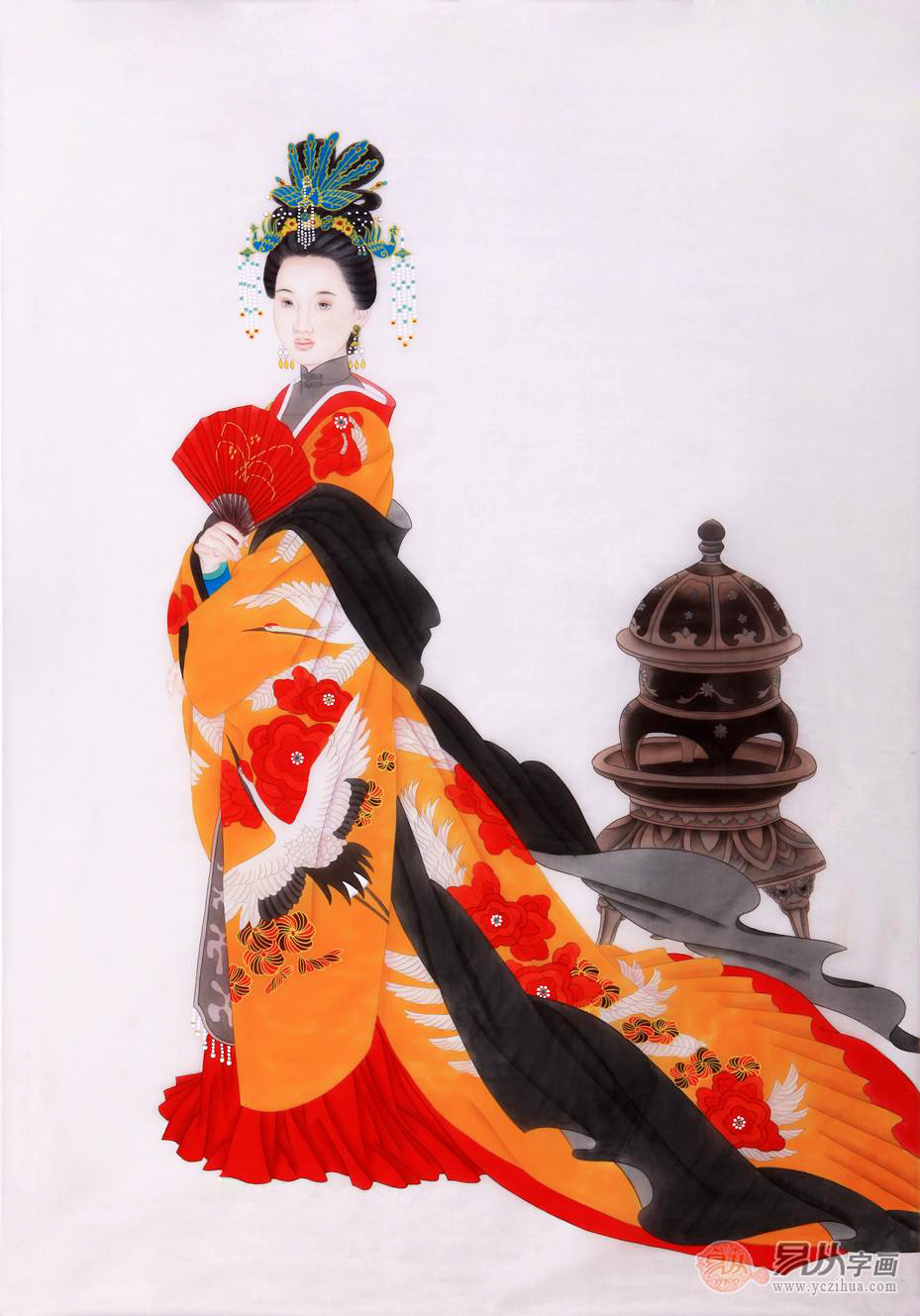 欣赏唐代仕女图的艺术标准