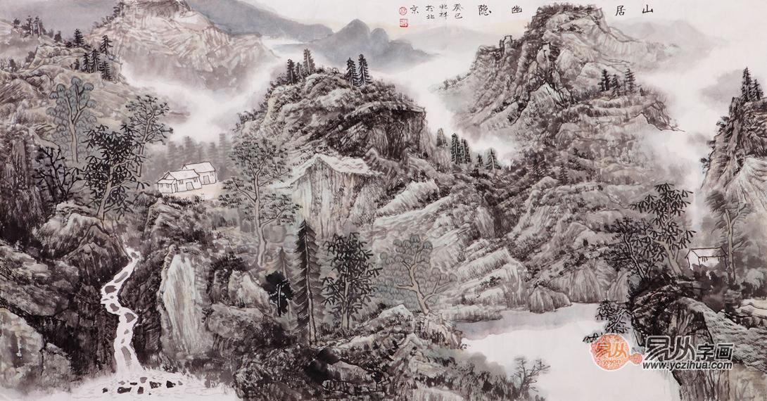 新生画种 漆画山水