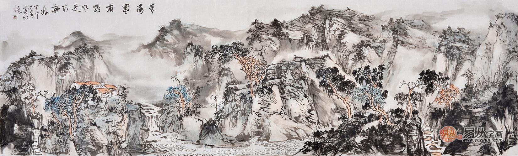 公司挂画之山水画