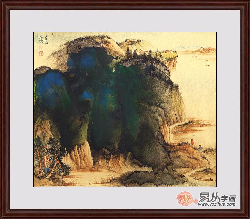 房间里挂什么样的山水画