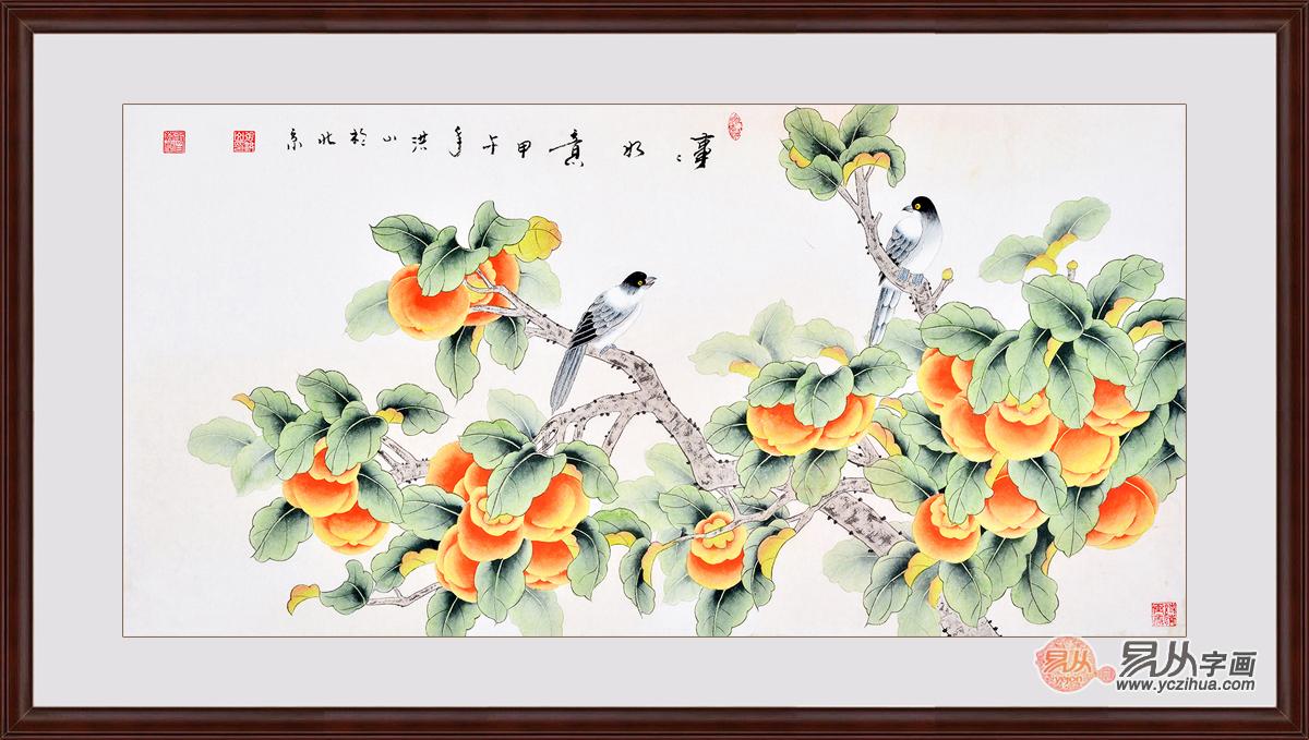 送礼送什么好字画 花鸟画最合适