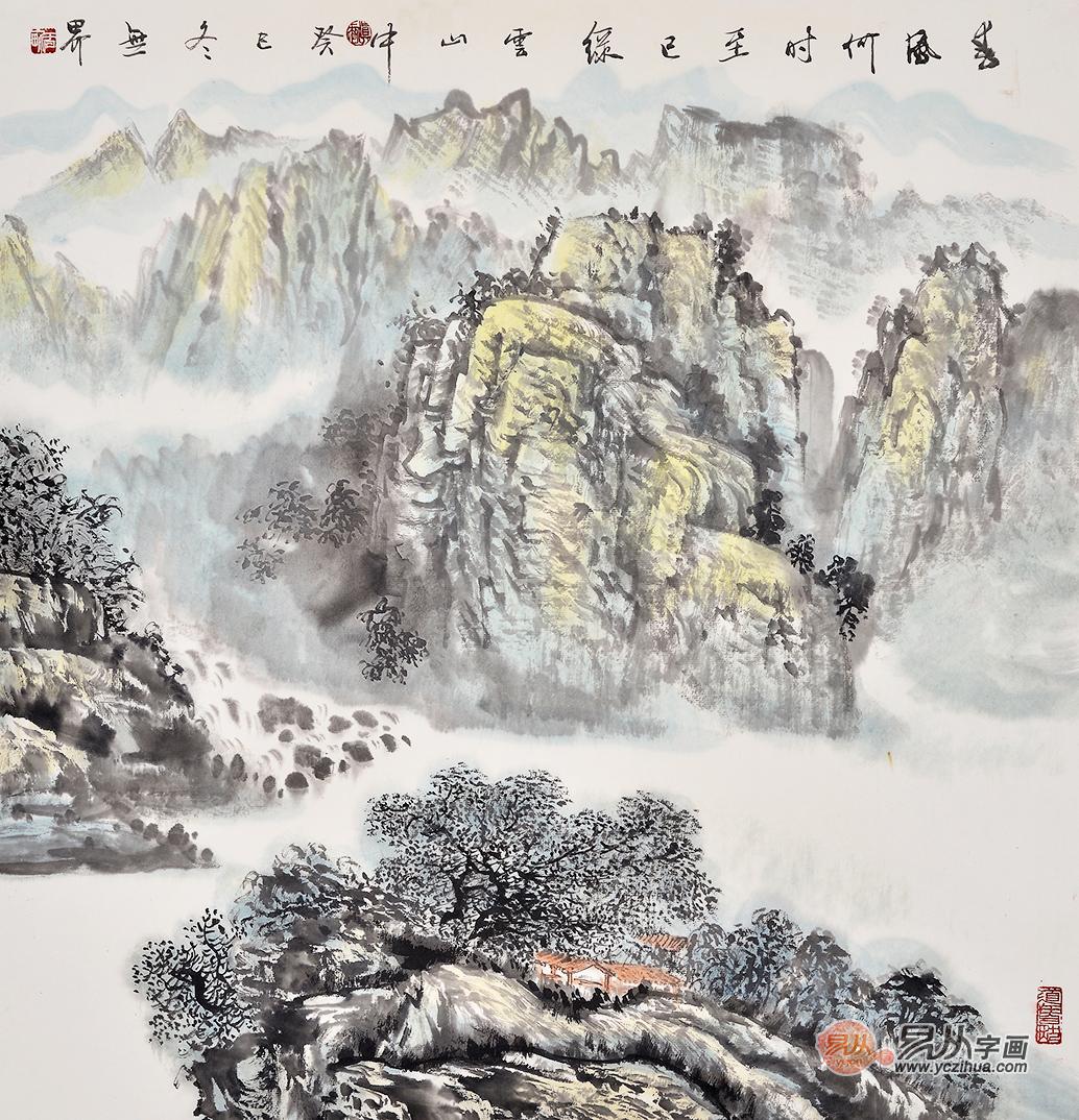 国画大师赵永江山水画作品欣赏