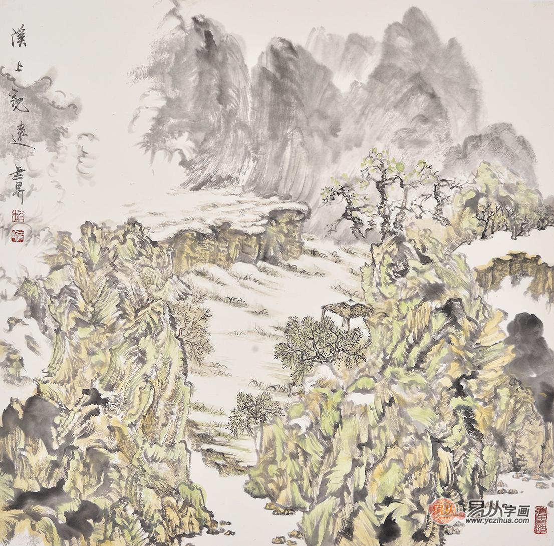 国画大师赵永江山水画作品欣赏