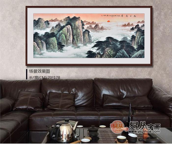 当代名家易天也山水画欣赏