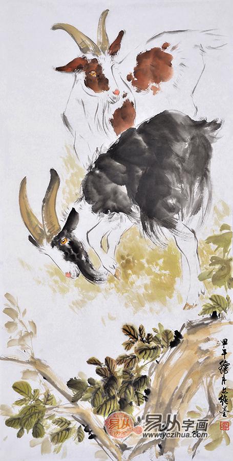 结婚送字画 动物画雅俗共赏祝愿美好