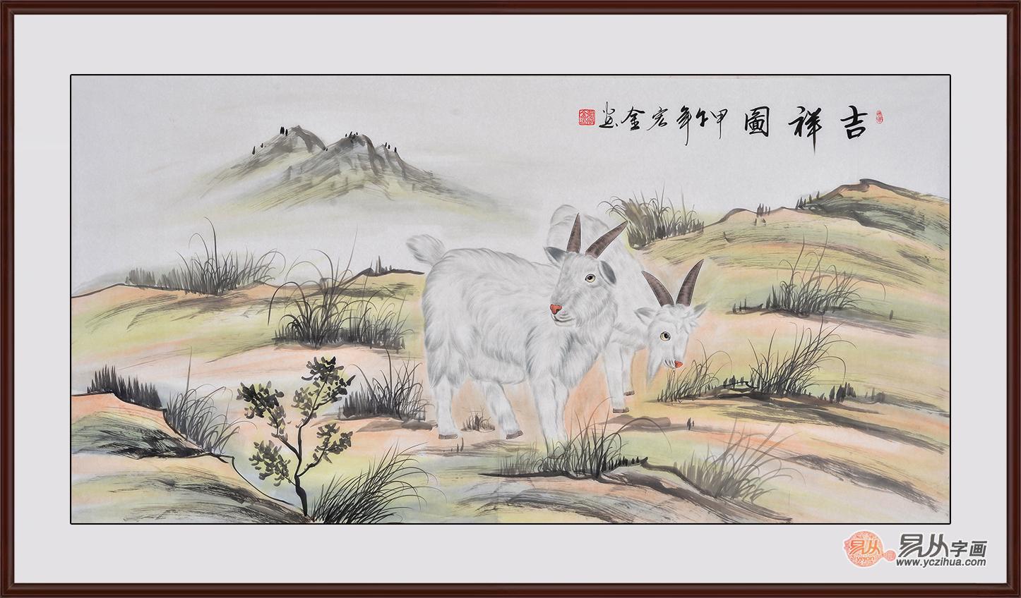 意趣横生的客厅装饰画