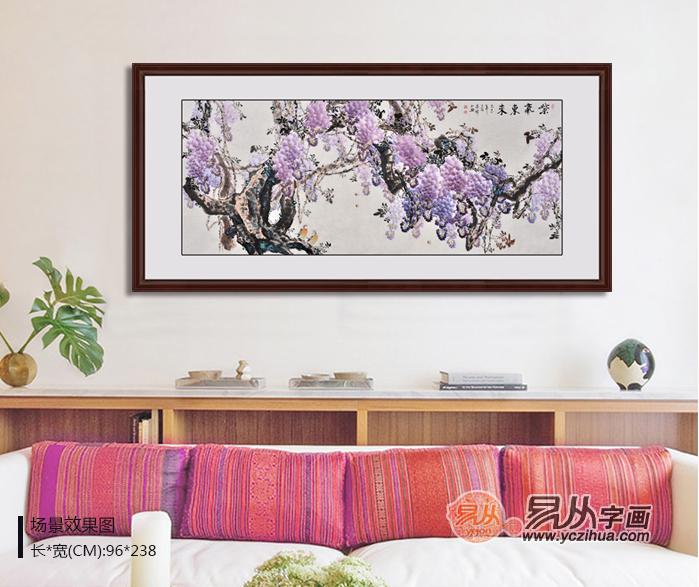 家里客厅挂什么字画好