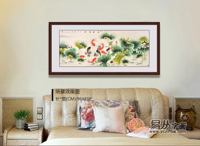 卧室床头挂什么画促进睡眠  床头装饰画推荐花鸟画