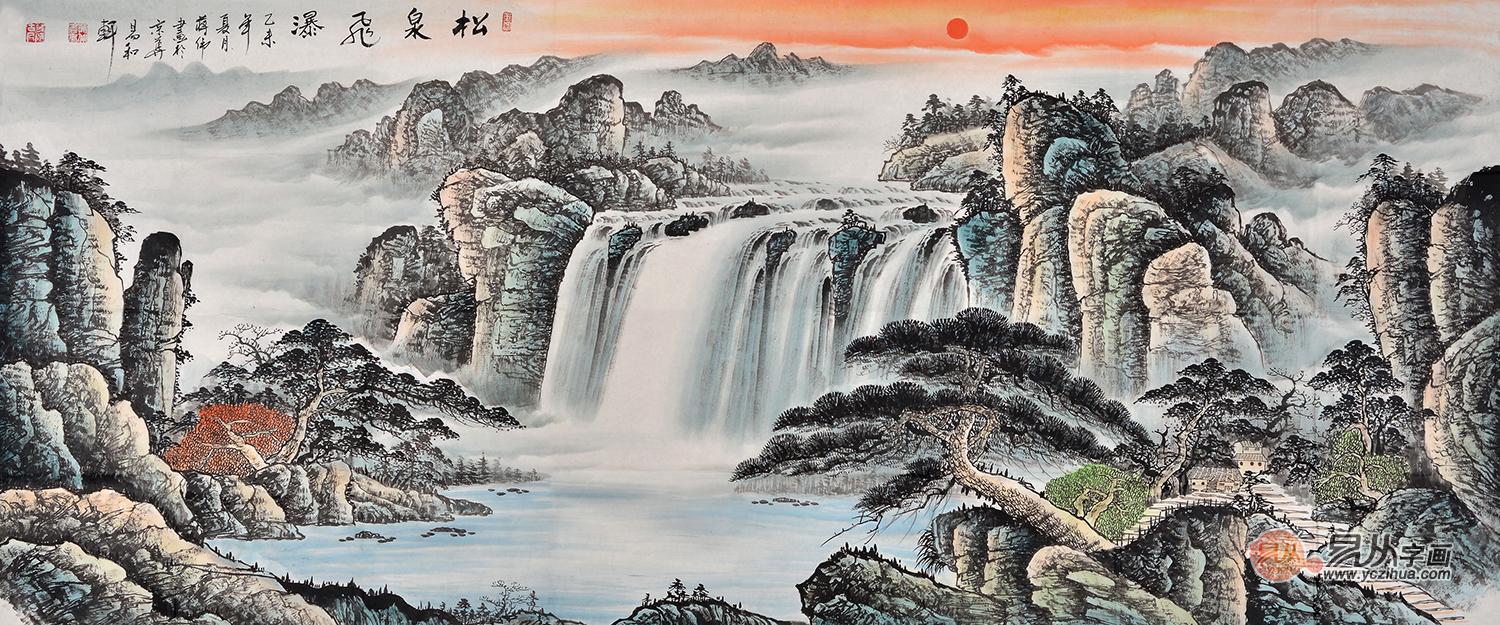 当代名家国画山水画欣赏