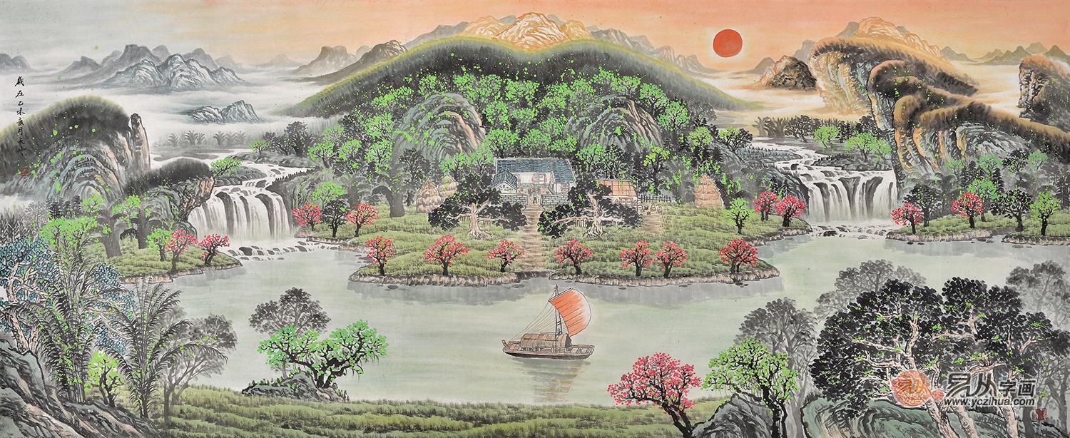 客厅装饰画的不同方位风水布局