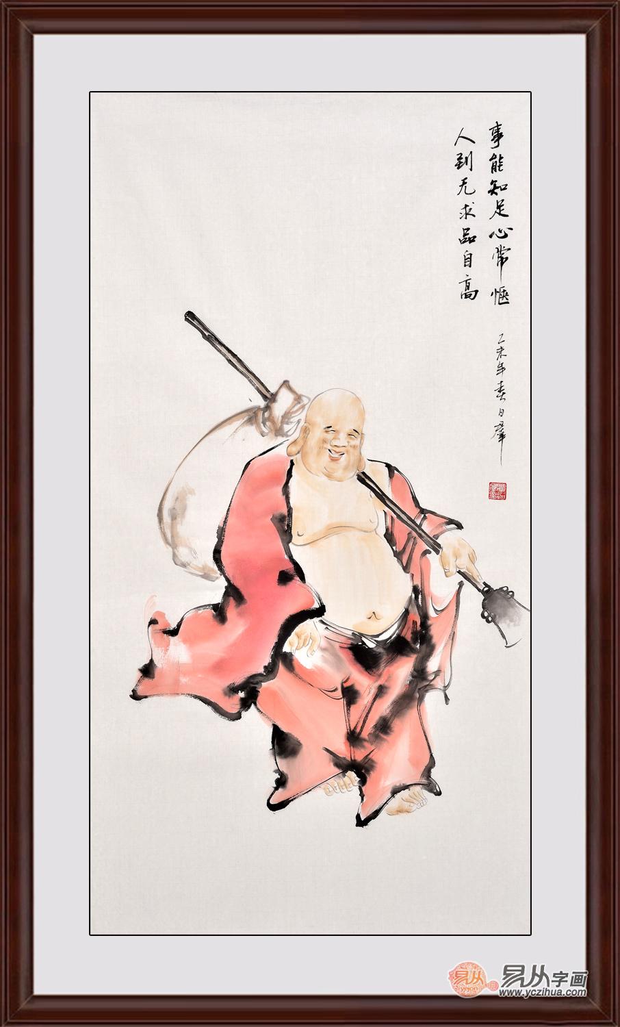 覃日群道释人物画精品欣赏