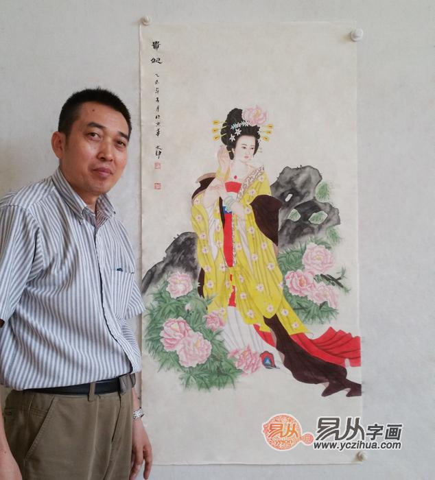 当代名家何文铮古代仕女画欣赏