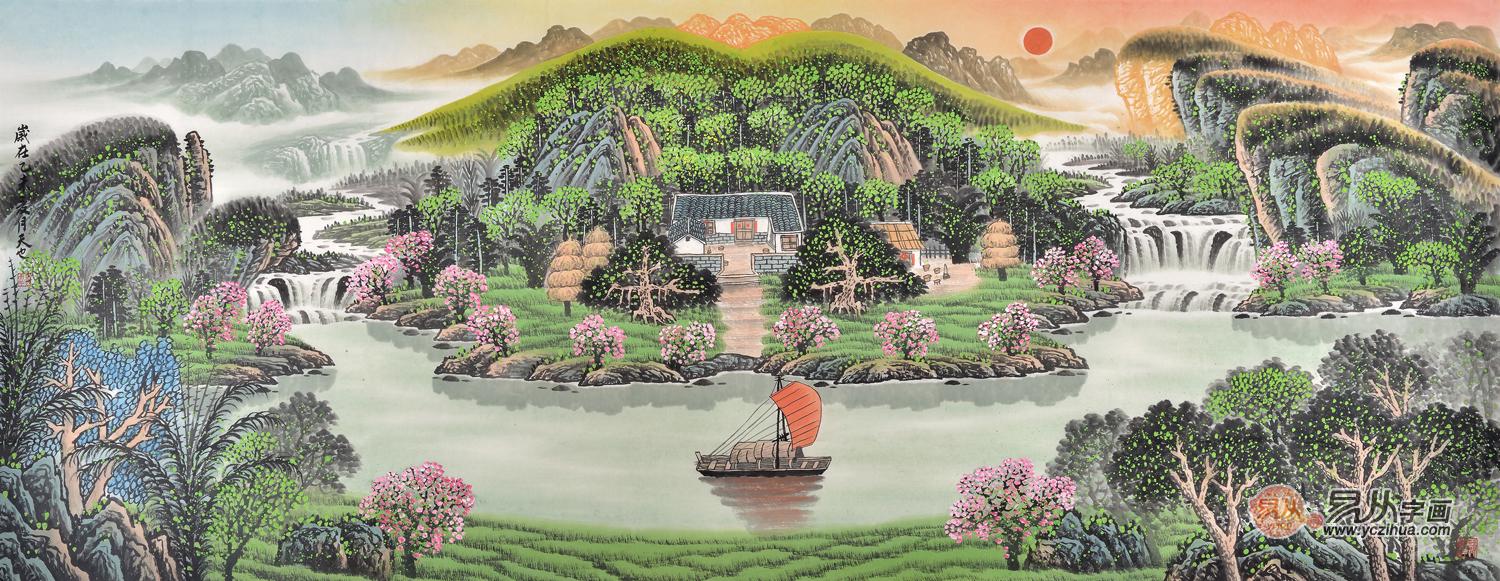 办公室装饰画的选择 找准自己的风格