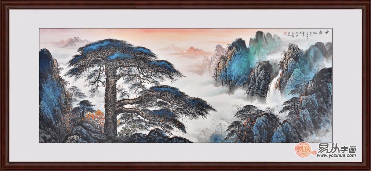 客厅挂山水画合适吗 易从网为你剖析