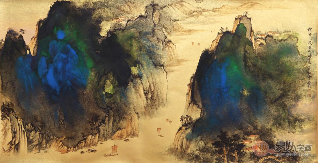 刘墉首次在大陆北京办画展